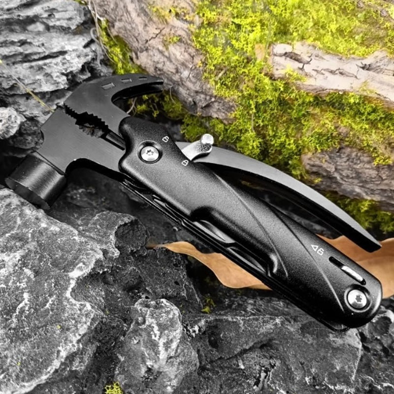 Multitool-12 in 1 Camping Tools with Mini Hammer - Image 3