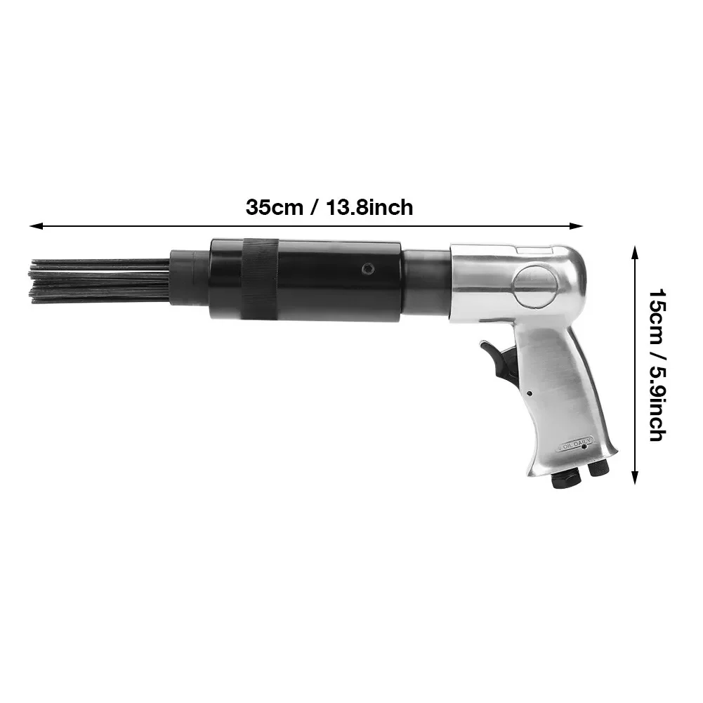 Needle Scaler Pneumatic Air Gun Pistol Air Tool Rust Remover - Image 8