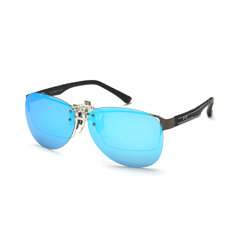 Night Vision Anti Glare Polarized Clip On Driving Glasses Sunglass - Image 5