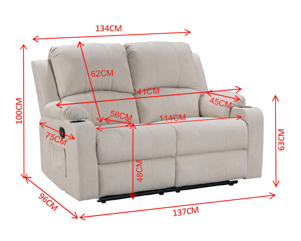 Recliner Sofa Set - Image 9