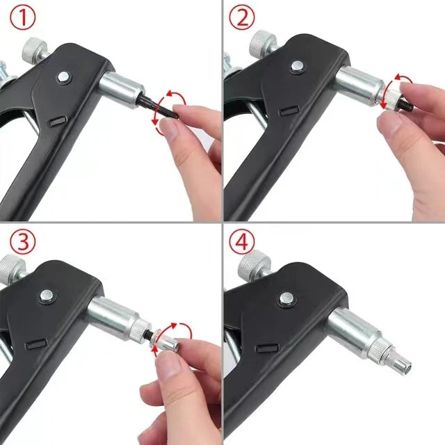 Nut Rivet Riveter Gun Riveting Kit - Image 10