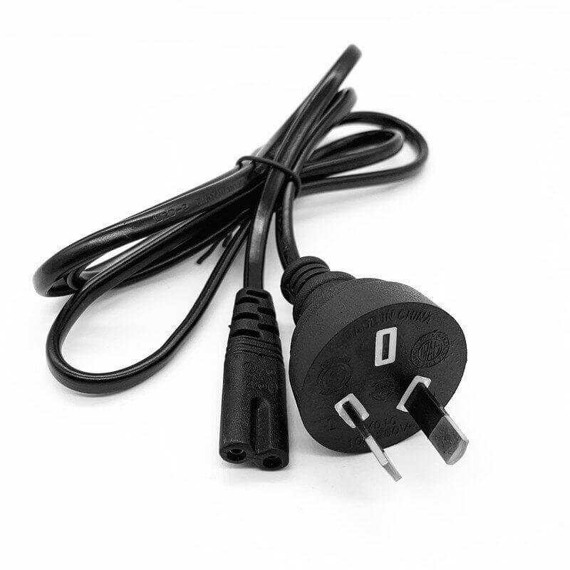 NZ Laptop Wall Plug Power Cord 2 Pin / 2 Prong 1.8m - Image 2