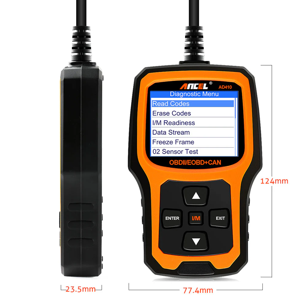 OBD2 Scanner Car Engine Fault Code Reader Diagnostic Tool ANCEL AD410 - Image 6