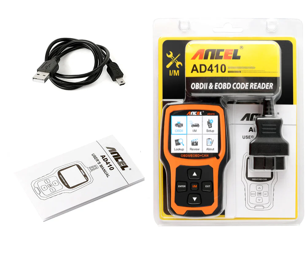 OBD2 Scanner Car Engine Fault Code Reader Diagnostic Tool ANCEL AD410 - Image 8