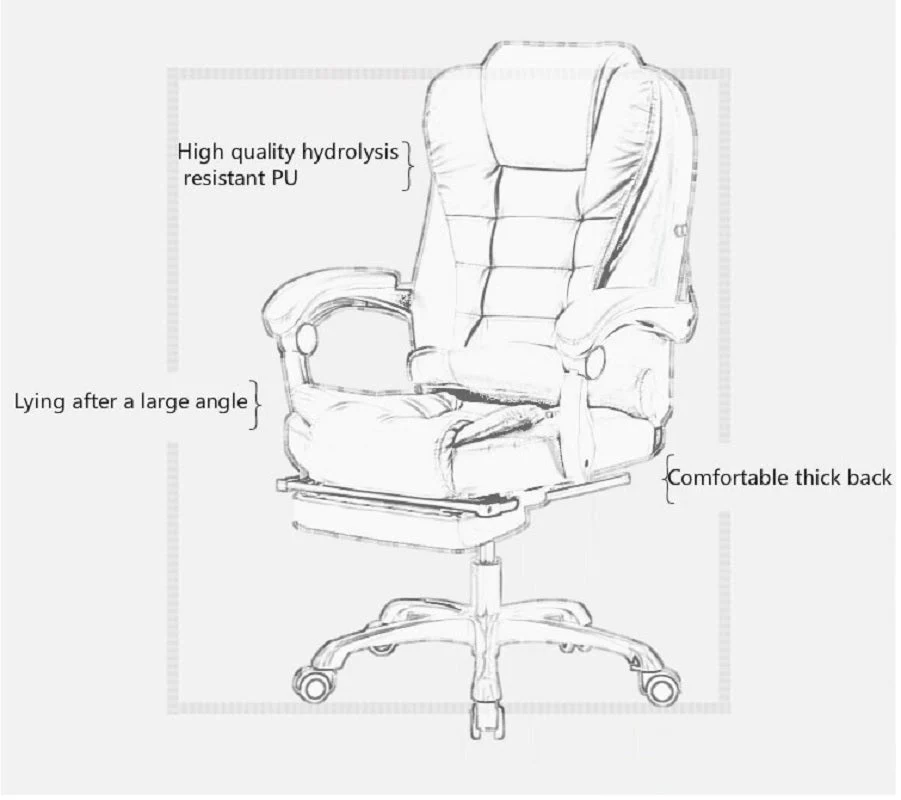 Office Gaming Computer Chair - Image 7