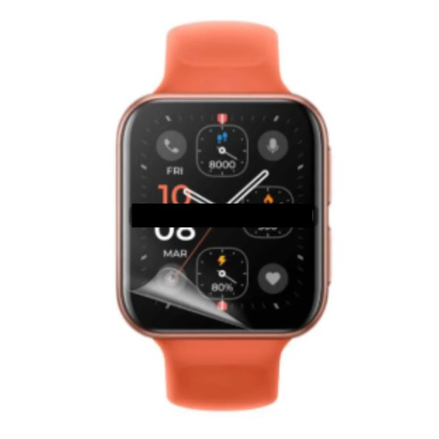 Hydrogel Screen Protector for Oppo Watch 2 (42mm) (Pack of 6) - Image 2