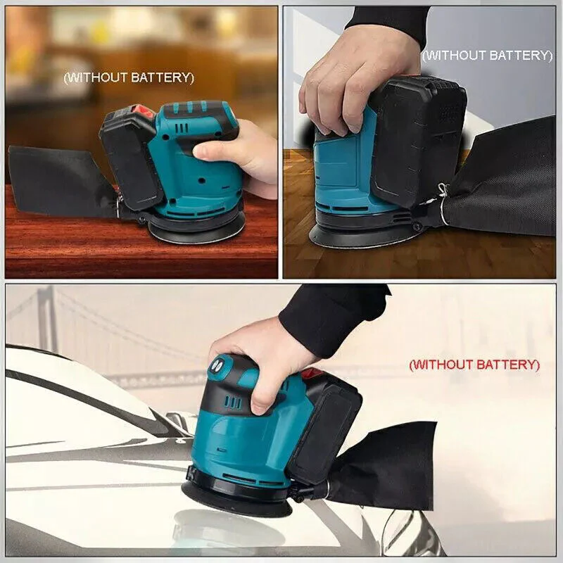 Orbital Sander 125MM Fits Makita 18V Battery - Image 8