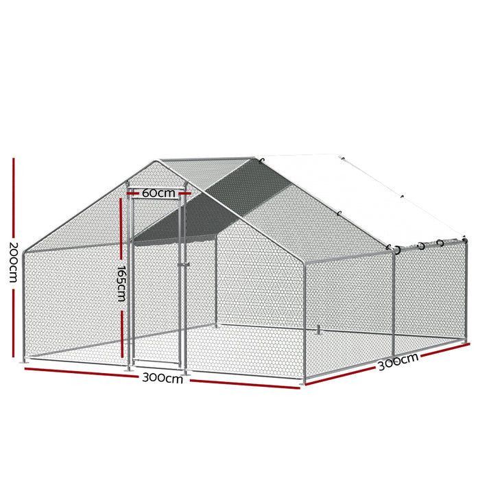 Outdoor Chicken Coop 3Mx3M - Image 4