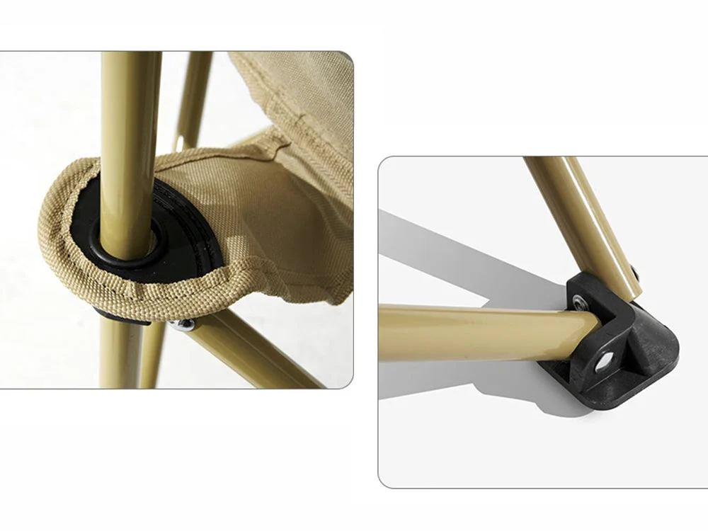 Outdoor Folding Camping Chair-Yellow - Image 4