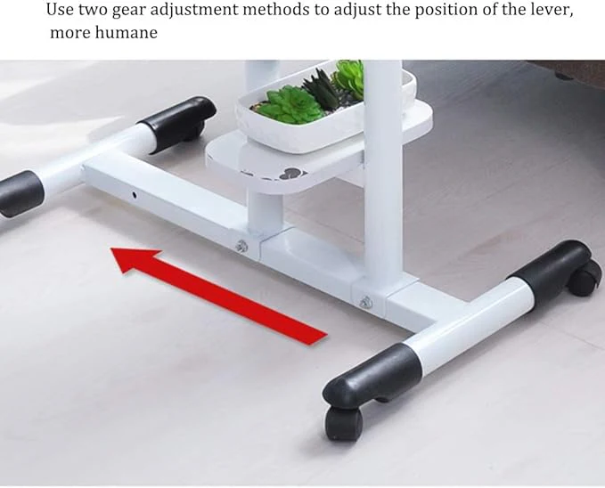 Overbed Laptop Table Desk Stand Adjustable - Image 3