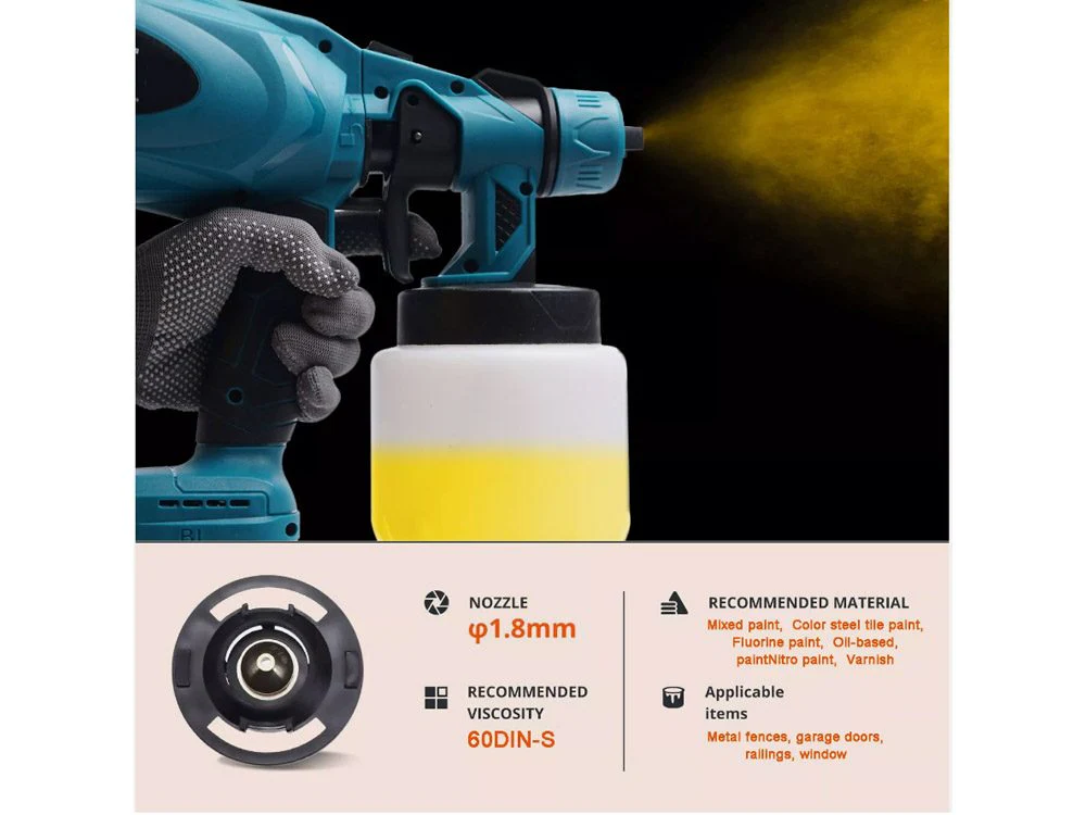Paint Sprayer For Makita Battery - Image 9