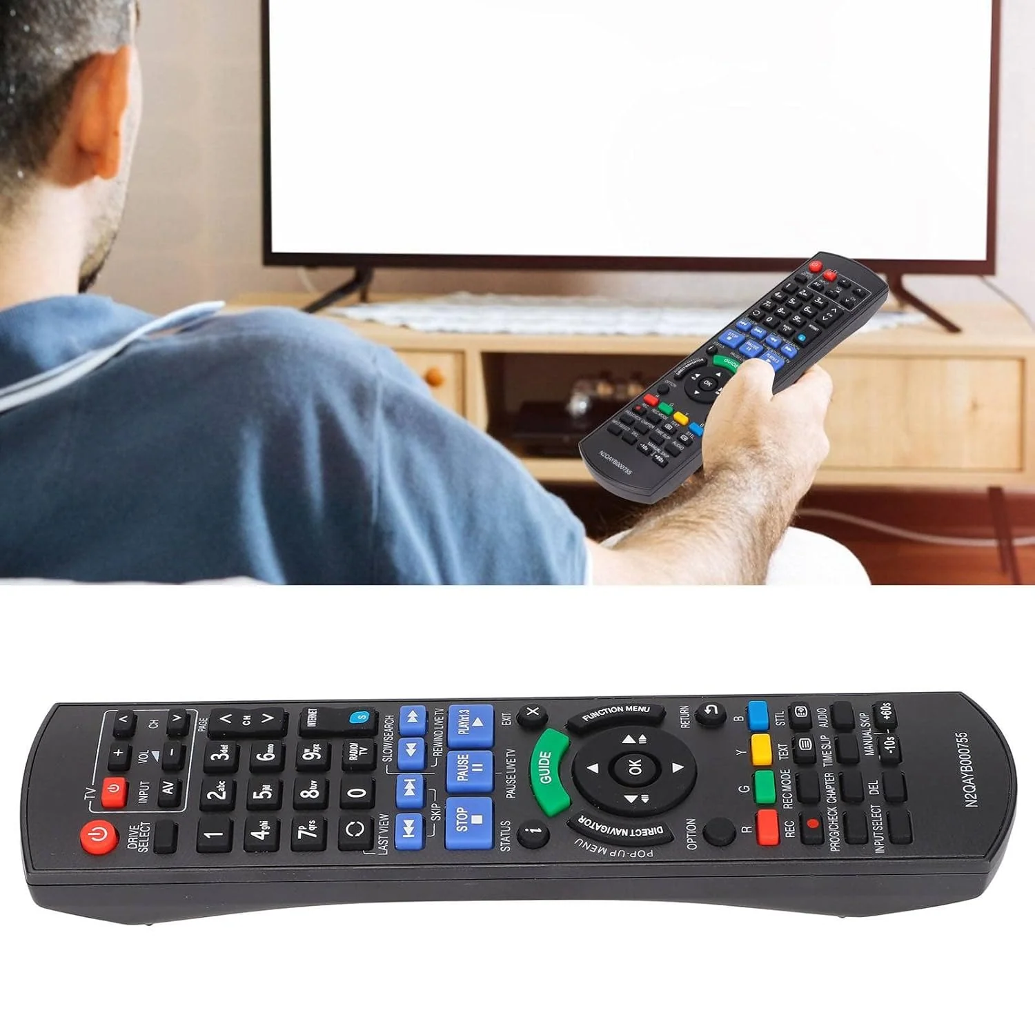 Panasonic N2QAYB000579 Blu-ray Player remote - Image 12