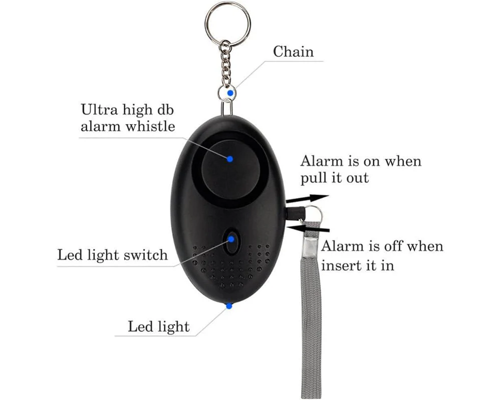 Personal Security Alarm 140db - Image 5