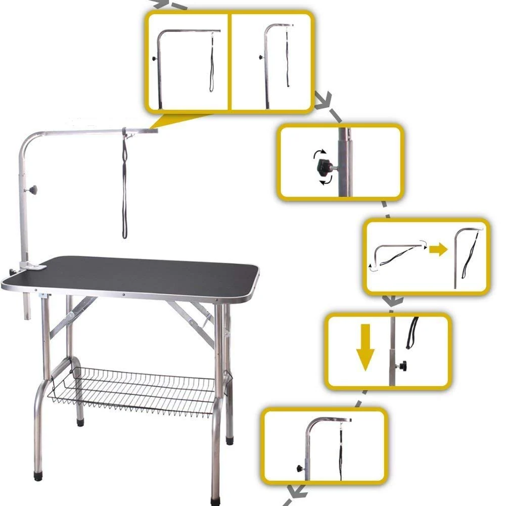 Pet Grooming Table 110CM Foldable - Image 9