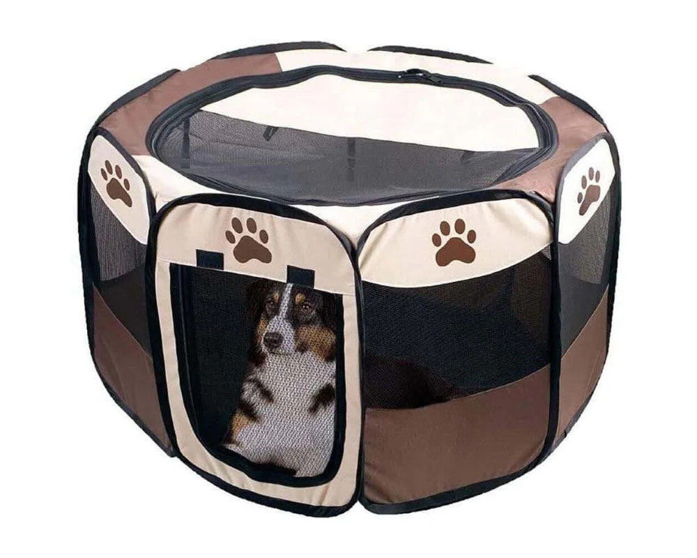 Pet Playpen Dog Playpen Foldable Pet Playpen Tent Cage Crate - Image 7