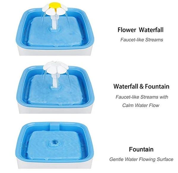 Pet Water Fountain Automatic Cat & Dog Water Fountain - Image 3