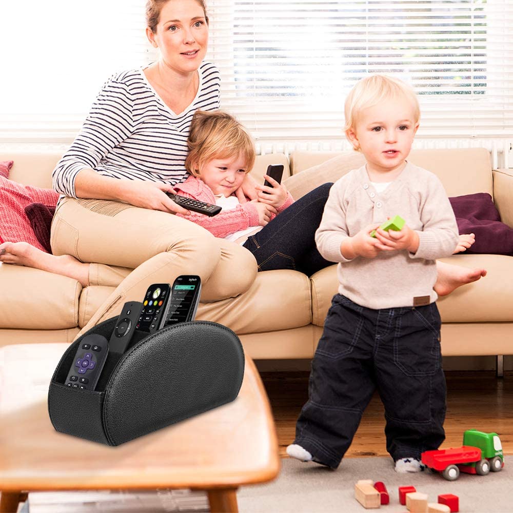 TV Remote Control Storage Box Home Desktop Desk Organizer Holder - Image 9