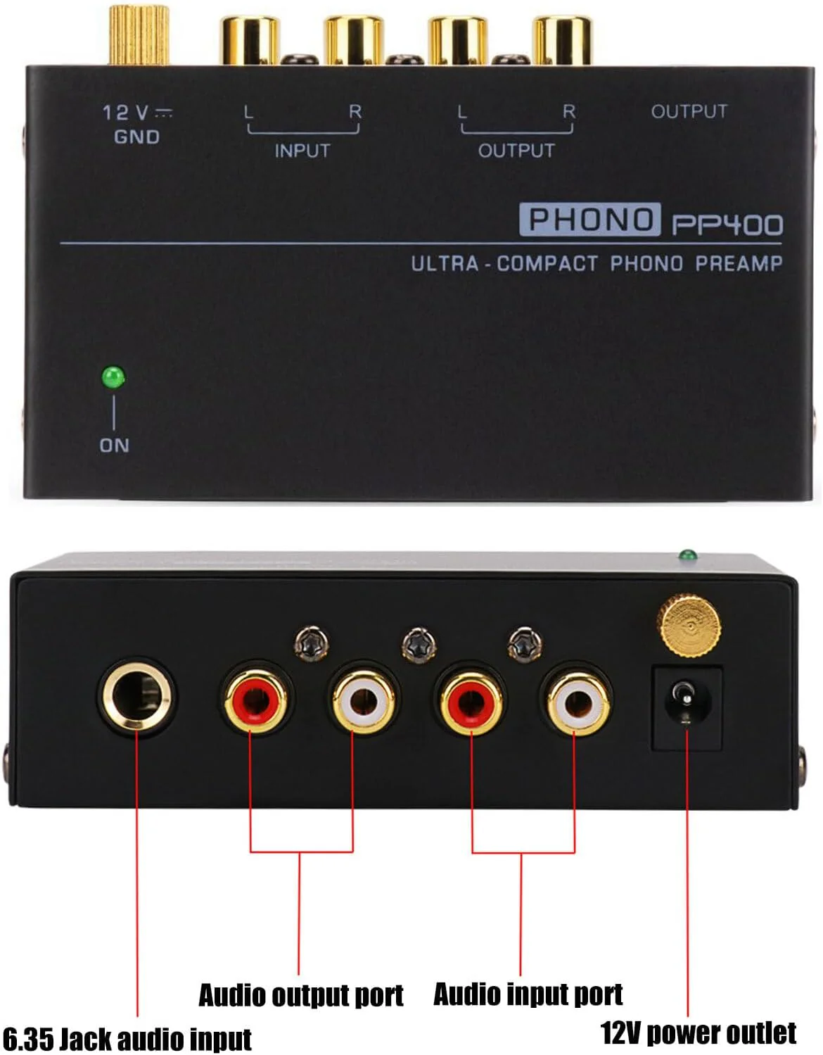 Phono Preamp For Turntable PP400 - Image 5