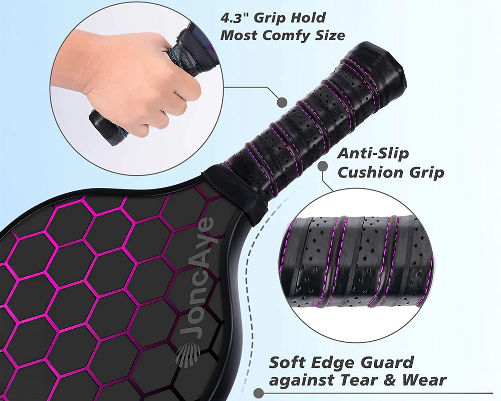 Lightning Pickleball Paddles and Ball Set - Image 5