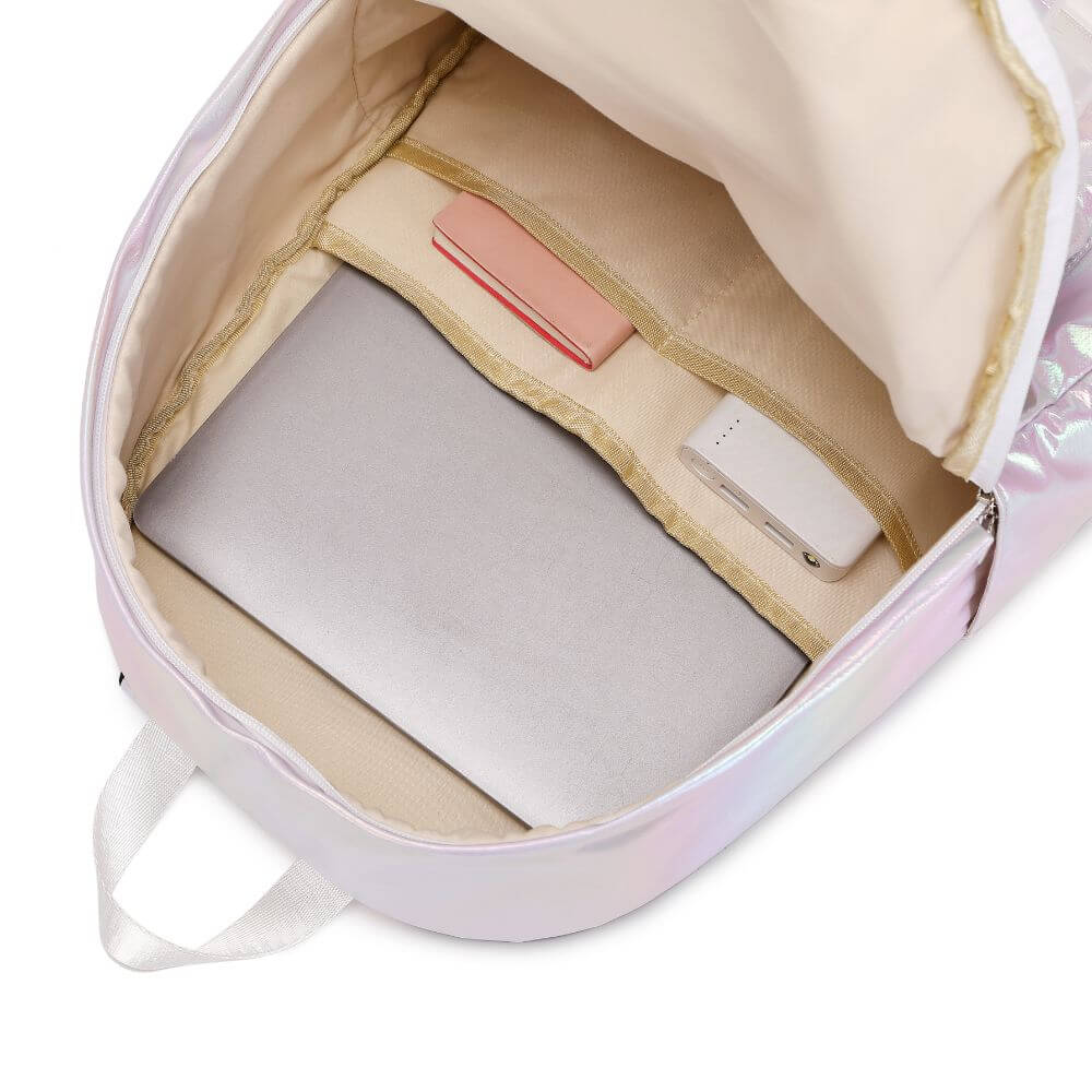Pink & Blue Girls School Bags & Backpacks - Holographic - Image 9
