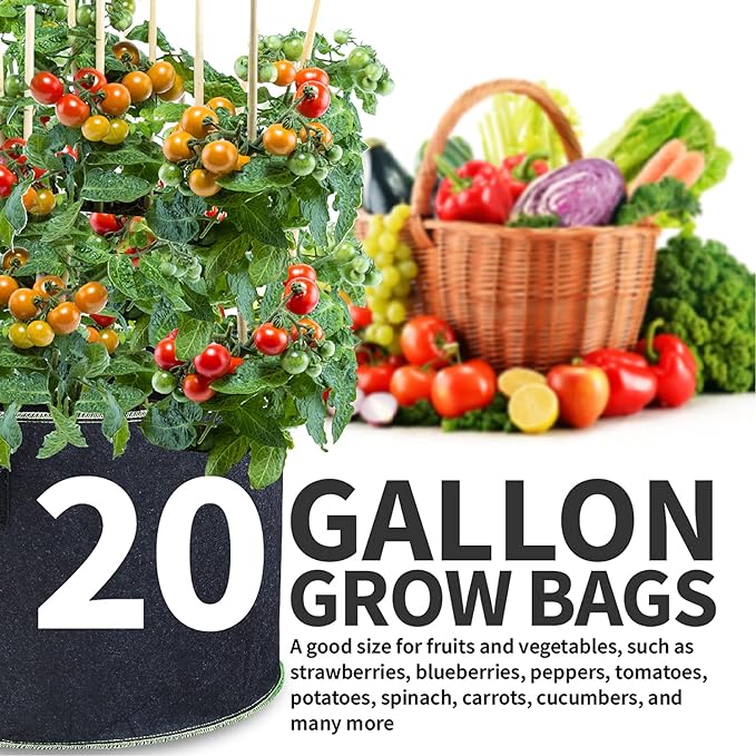 Plant Grow Bag 4 Pack - Image 11