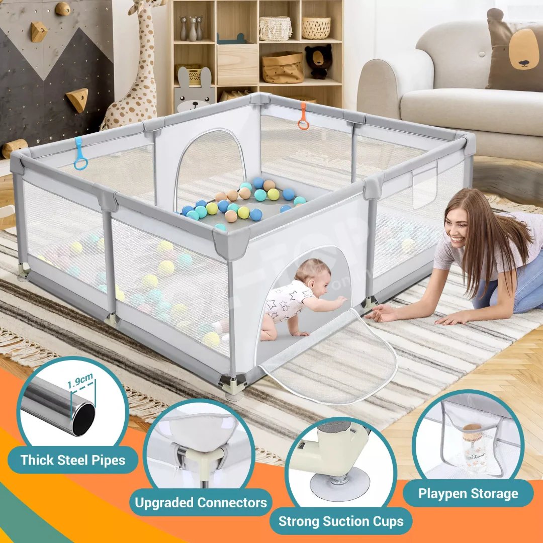 Playpals Playpen Play Fence 150x200cm - Image 5