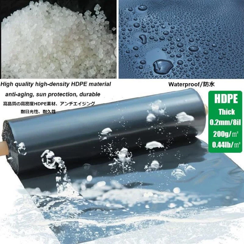 Pond Liner 4.6×6 m – 0.5 mm UV Resistant LDPE for Fish Ponds, Waterfalls & Garden Ponds - Image 7