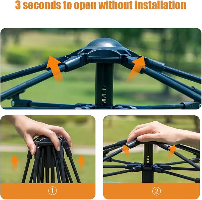 Pop-Up Automatic Camping Tent – Lightweight & Easy Setup - Image 6
