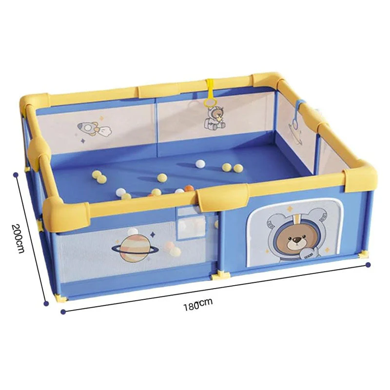 Portable Baby Playpen Fence Gate Wall Fence Barrier - Image 5