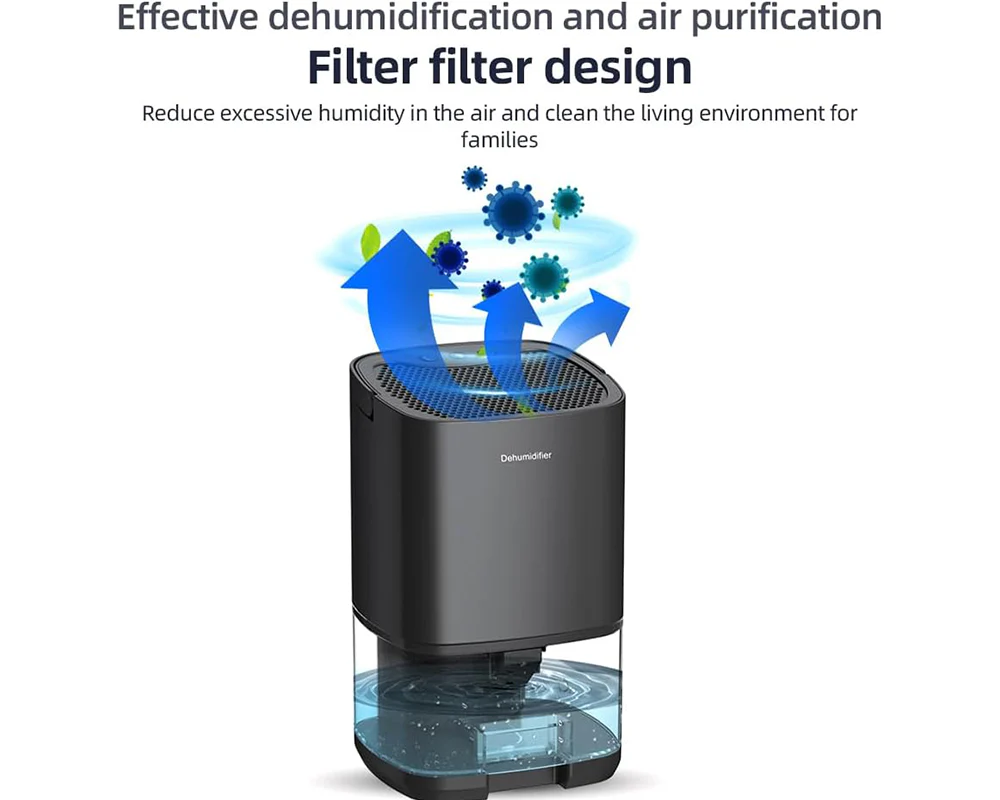 Portable Dehumidifier 1000ml - Image 8