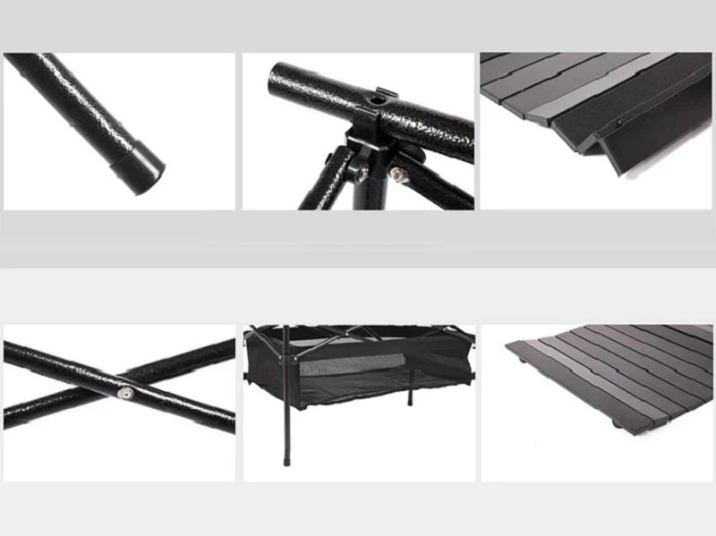 Portable Folding Table Tea Picnic Camping Barbecue Square Table 55cm - Image 5