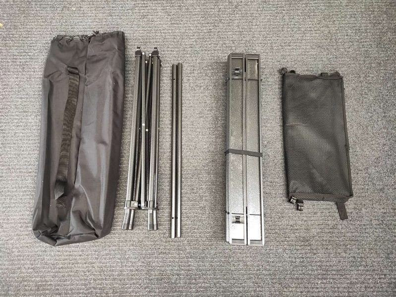 Portable Folding Table Tea Picnic Camping Barbecue Square Table 55cm - Image 7