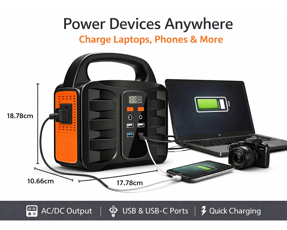 Portable Generator Charger Bank Power Station - Image 3