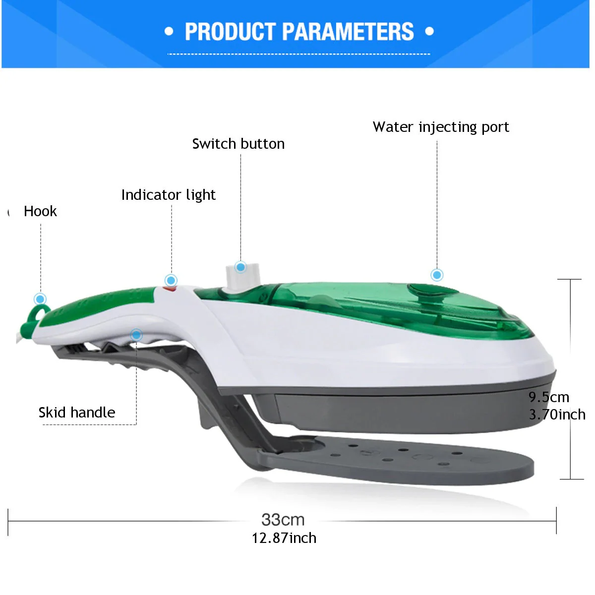 Portable Handheld Garment Steamer - Image 4