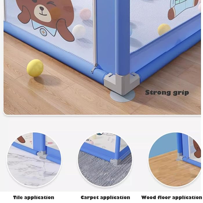 Portable Play pen Fence Gate Wall Fence Barrier - Image 8