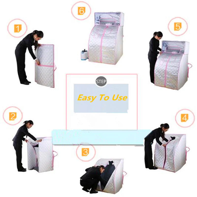 Portable SPA Room Personal Sauna Steam Room - Image 5
