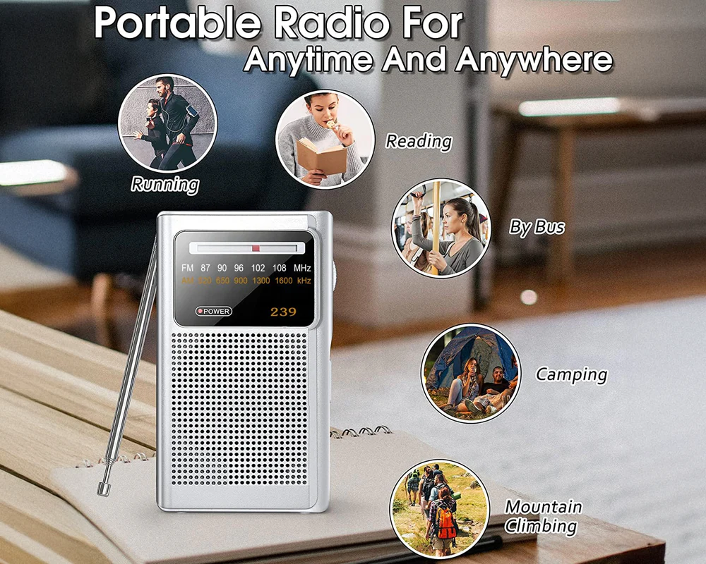 Portable Stereo AM FM Radio - Image 3
