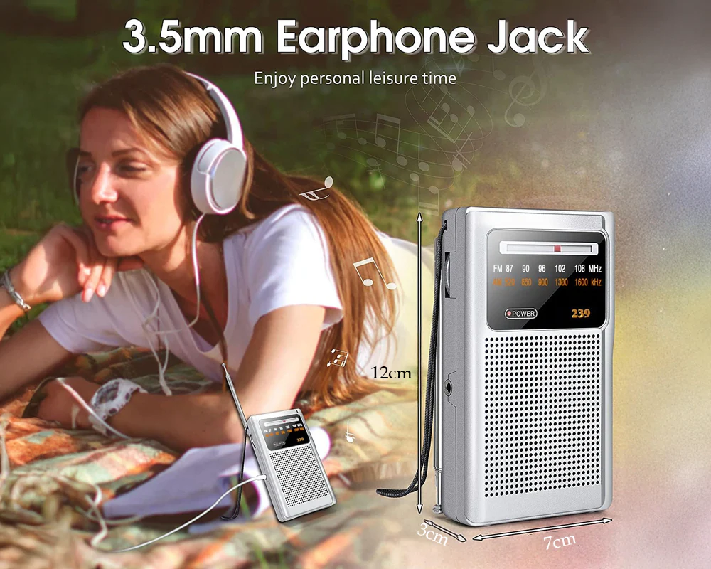 Portable Stereo AM FM Radio - Image 6