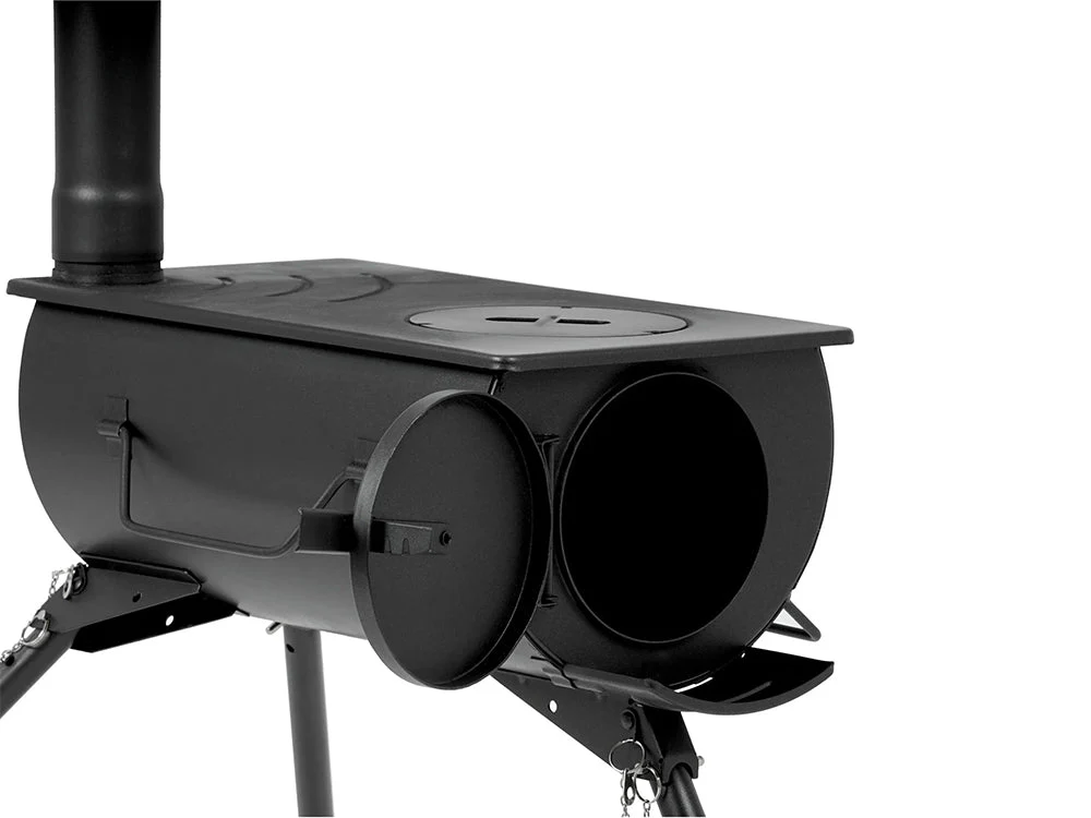Portable Wood Burning Tent Stove with Chimney - Image 4