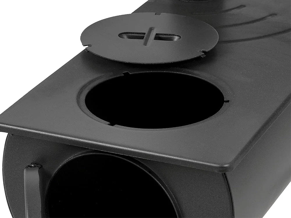 Portable Wood Burning Tent Stove with Chimney - Image 5