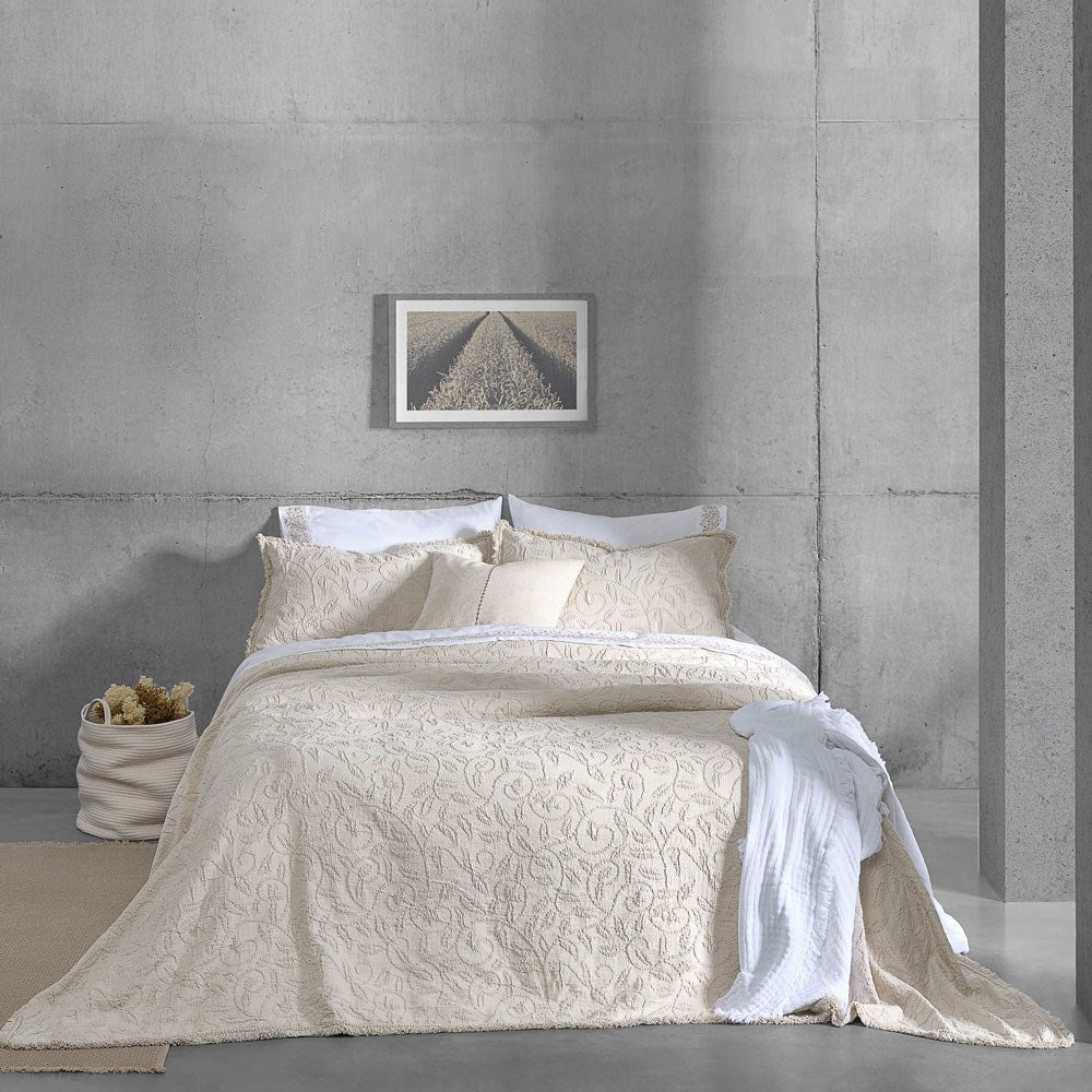 Portuguese Butirir Cotton Jacquard Blanket