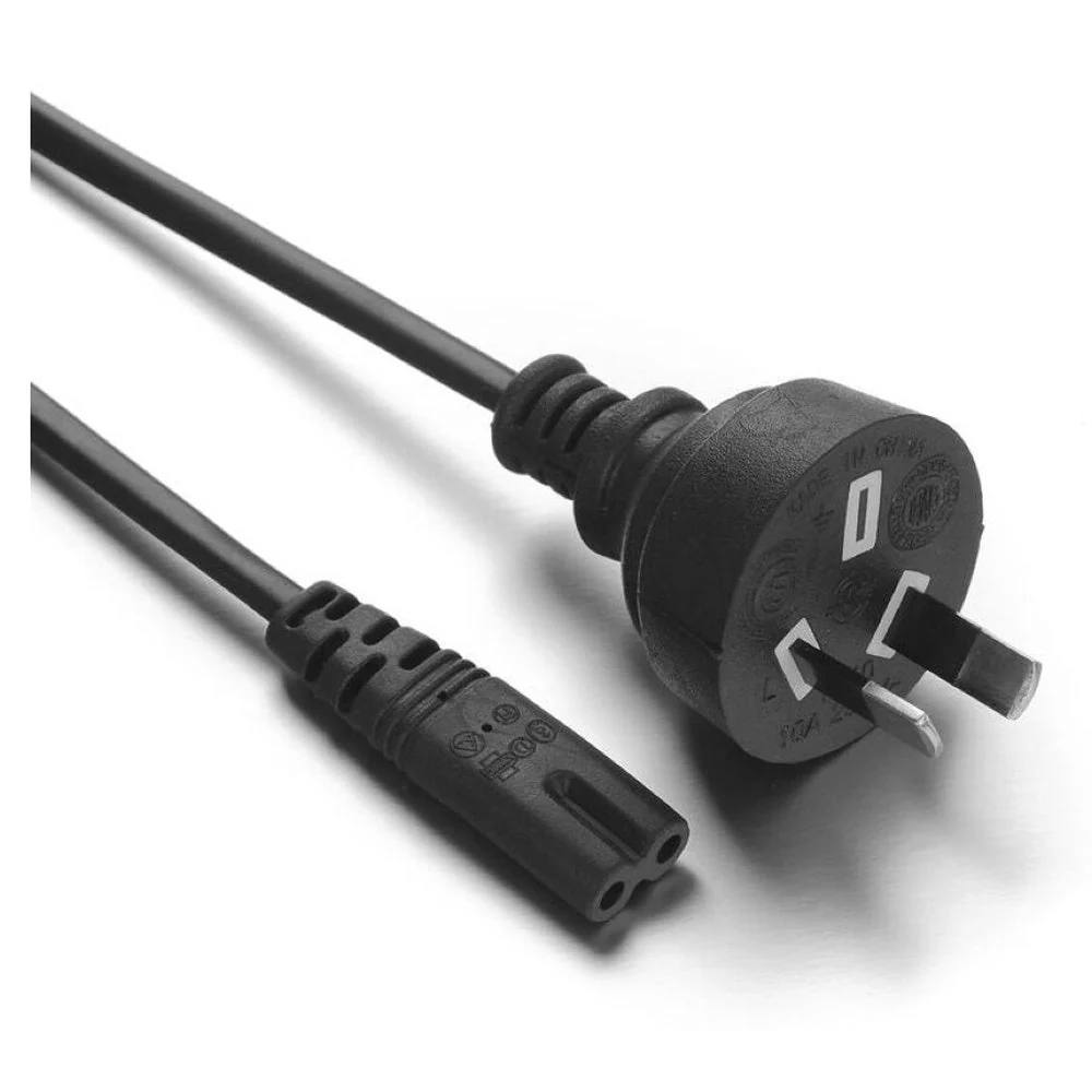 Power Cord 2 Pin Plug