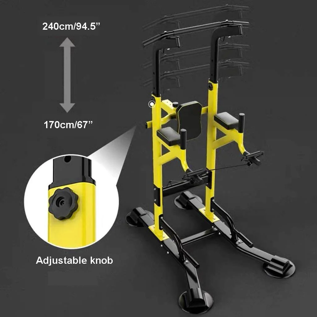 Power Tower Dip Station Pull Up Bar for Home Gym - Image 3
