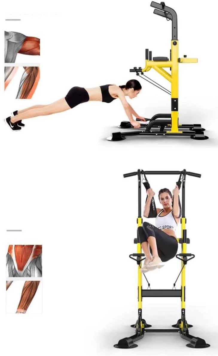 Power Tower Dip Station Pull Up Bar for Home Gym - Image 6