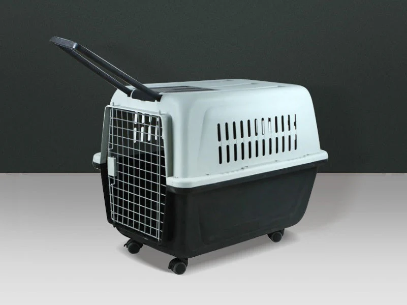 PP60 XX-Large Airline Travel Cage/Carrier/Crate 99cm Wheeled Air NZ with Bowl - Image 7