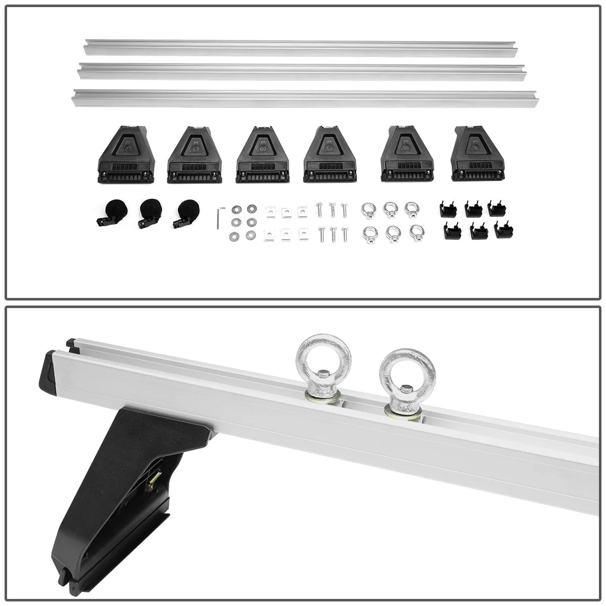 Car Roof Racks Cross Bar Roof Rack for Gutter Mount - Image 11