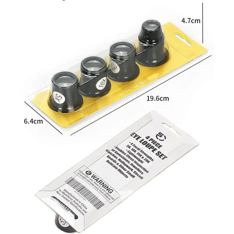 Precision Magnifying Glass Set (x4) - Image 6
