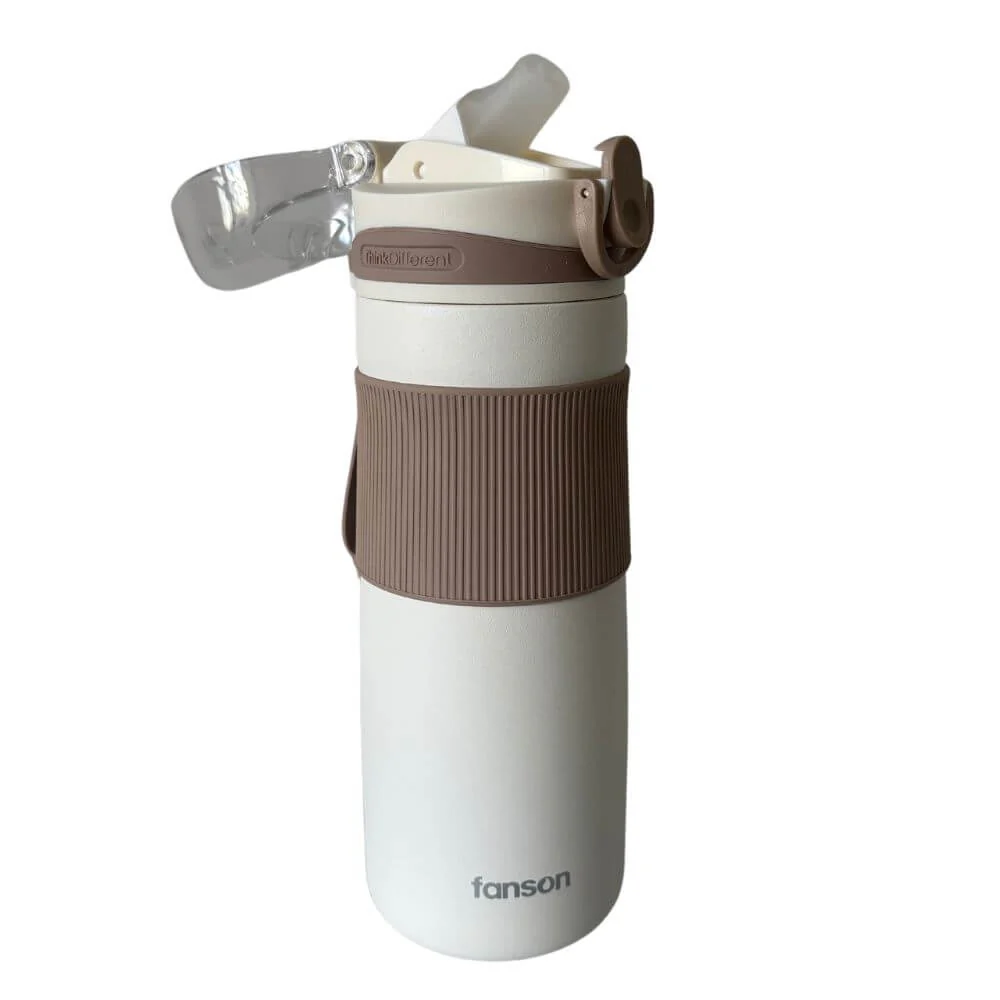 Premium Kids Insulated Stainless Steel Water Bottle With Snipper– 450ml - Image 5