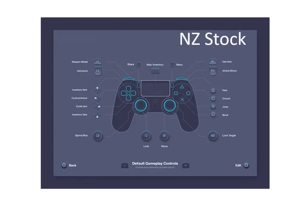 PS4 Controller - Black - Image 5