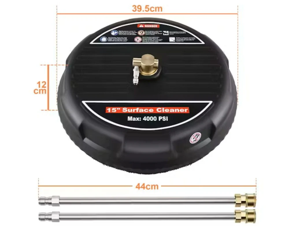 Pressure Washer Surface Cleaner 15" Water Blaster - Image 13